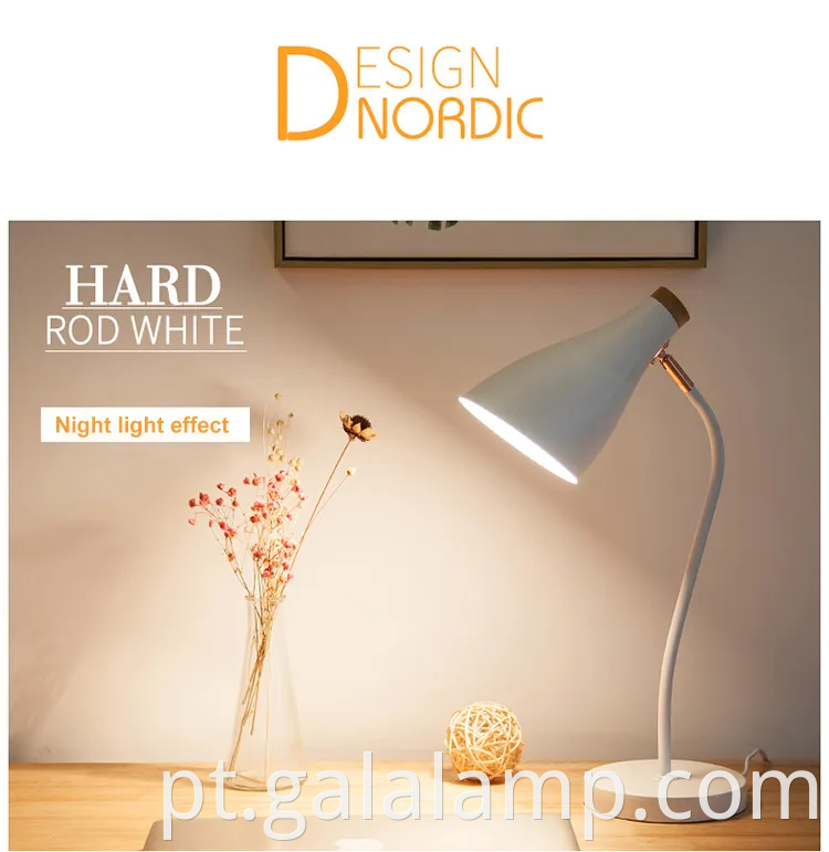 Lâmpada de mesa de proteção para os olhos LED para estudantes e profissionais